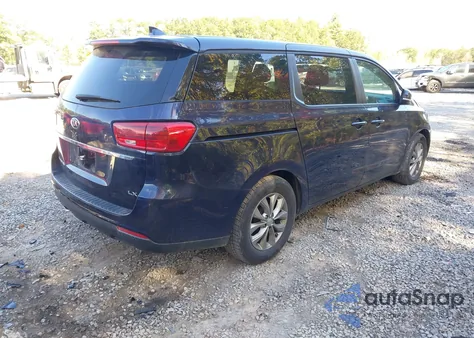 2020 Kia Sedona Lx из США, поврежденный, VIN KNDMB5C16L6646402